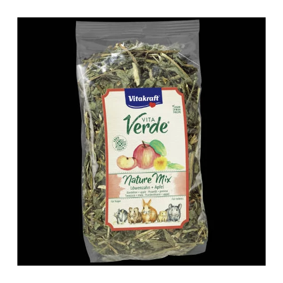 Vitakraft Vita Verde Nature Mix Löwenzahn,Apfel - kiegészítő eleség (pitypang,alma) rágcsálók részére (80g)