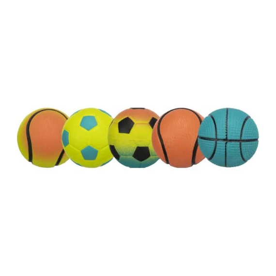 Trixie Sport Ball - habszivacs játék (sport labda) kutyák részére (4,5cm)