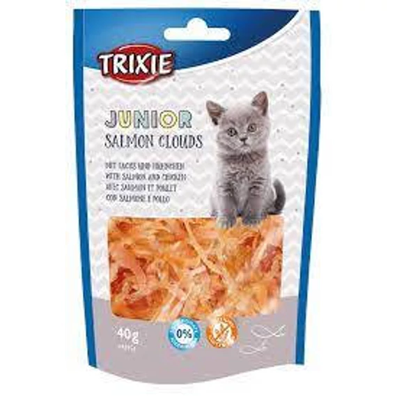 Trixie Junior Salmon Clouds - jutalomfalat (lazac) fiatal macskák részére (40g)