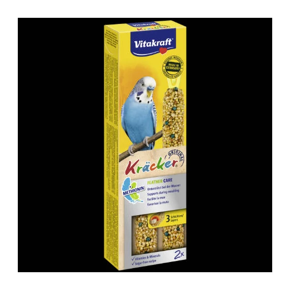 Vitakraft Kracker Dupla Rúd (tollváltás) – kiegészítő eleség Hullámos papagáj részére (60g)
