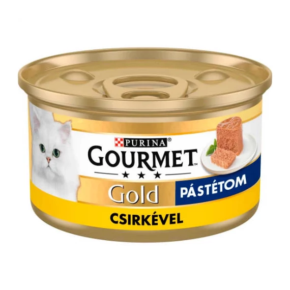 Gourmet Gold Pástétom - Nedveseledel (csirke) macskák részére (85g)