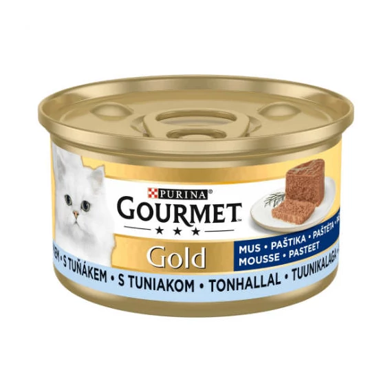 Gourmet Gold Pástétom - Nedves eledel (tonhal) macskák részére (85g)