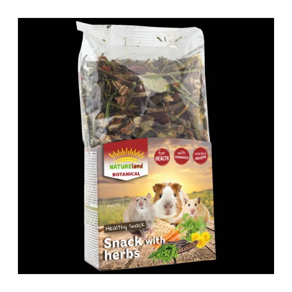 Nature Land BOTANICAL - kiegészítő eleség (gyógynövénykeverék) rágcsálók részére (150g)