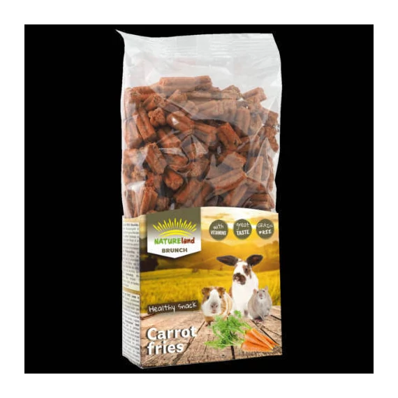 Nature Land Brunch - kiegészítő eleség (sárgarépa) rágcsálók részére (300g)