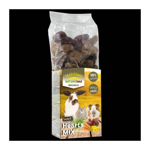 Nature Land Brunch - kiegészítő eleség (cékla,gyógynövény,sárgarépa) rágcsálók részére (150g)