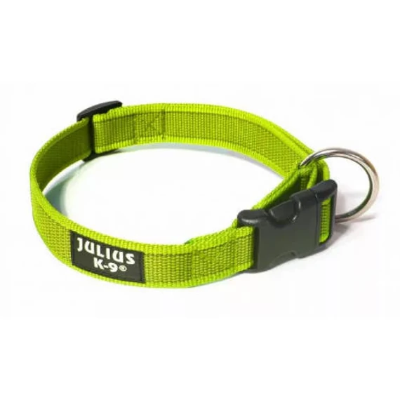 Julius K-9 Color&Gray nyakörv (20mm/27-42cm) neon-szürke