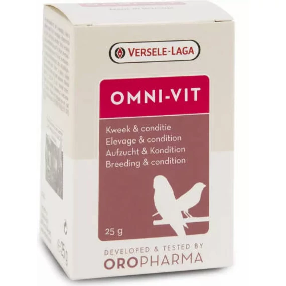 PR.Oropharma Omni-Vit - kiegészítő eleség (multivitamin por) díszmadarak részére (25g)(KIZÁRÓLAG RENDELÉSRE!)