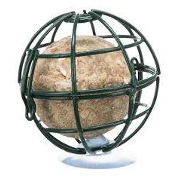 KT25.Trixie Fat ball holder for window pane - vadmadár etető (sötétzöld) ablakra rögzíthető (Ø7cm)