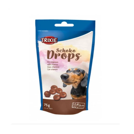 Trixie Chocolate Drops - jutalomfalat (csokoládé) 75g