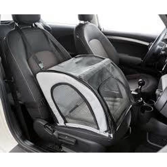 Trixie Car Seat - autóülés (fekete,szürke) kutyák részére (44×37×40cm)