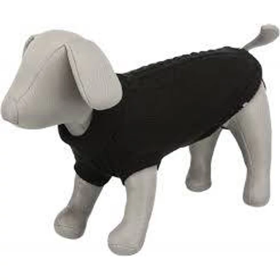 Trixie Kenton Pullover - pulóver (fekete) kutyák részére (XS) 27cm