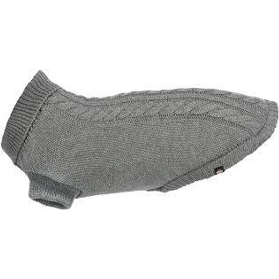 Trixie Kenton Pullover - pulóver (szürke) kutyák részére (M) 50cm