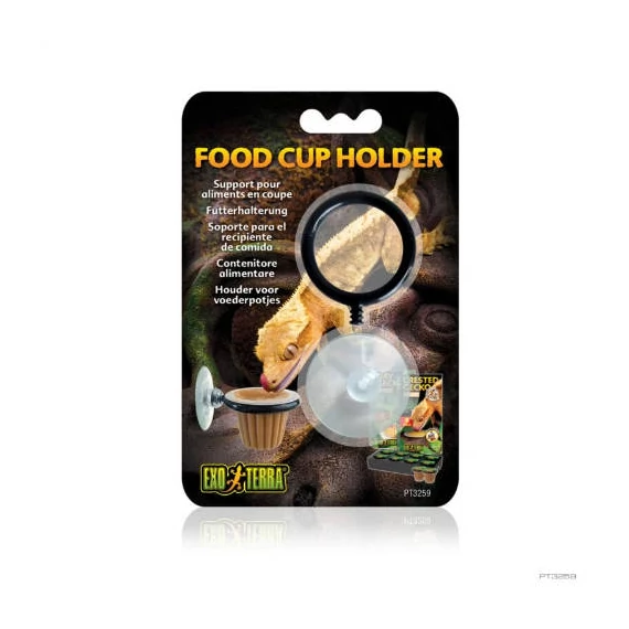 Exo-Terra Food Cup Holder - ételtartó tapadókoronggal terráriumokba