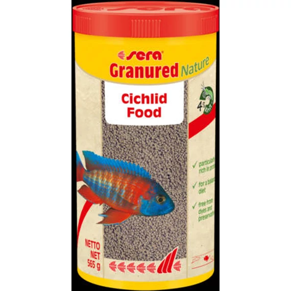Sera Nature Granured - granulátum táplálék díszahalak számára (1000ml)
