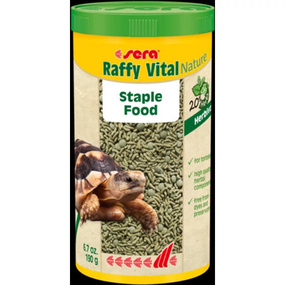 Sera Nature Raffy Vital - Hüllőtáp (1000ml/190g)