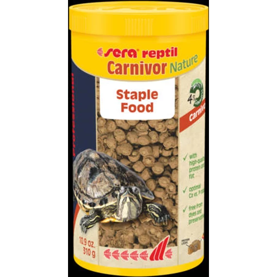 Sera Reptil Carnivor Nature - teljesértékű hüllőtáp (1000ml)
