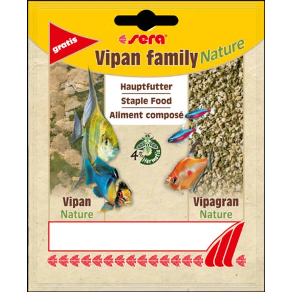 Sera Nature Vipagran - granulátum táplálék díszhalak számára (12g)