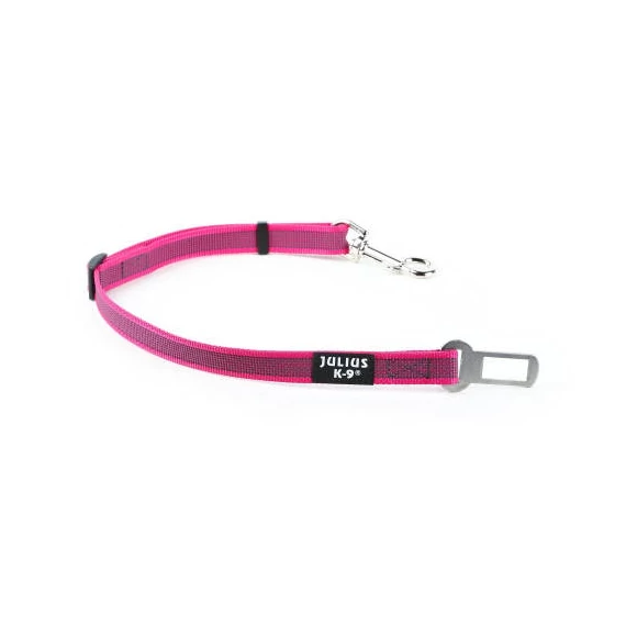 Julius-K9 Color&Gray Biztonsági öv (pink-szürke) 0-10kg