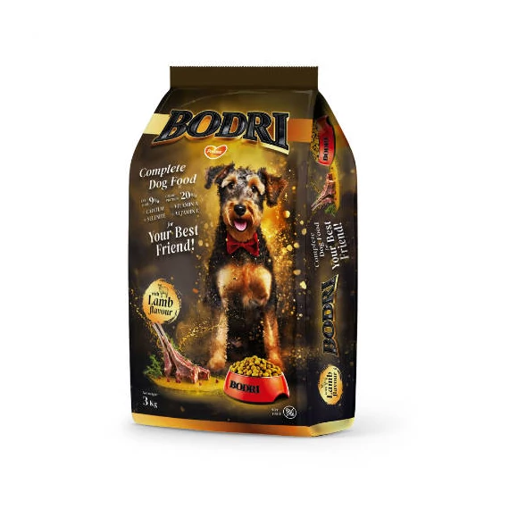 Bodri Adult (bárány) száraztáp - Felnőtt kutyák részére (3kg)