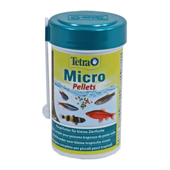 Tetra Micro Pellets - pellet táplálék díszhalak számára (100ml/46g)