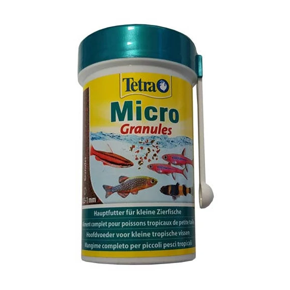 Tetra Micro Granules - granulátum táplálék díszhalak számára (100ml/45g)