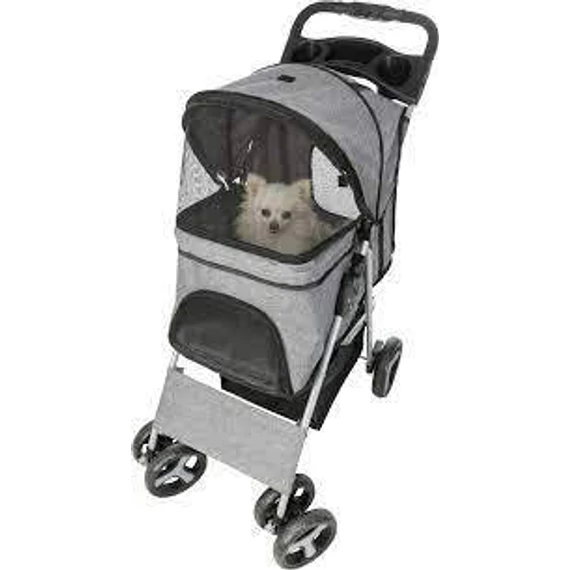 Trixie Buggy - kutyakocsi beteg,félénk vagy fiatal állatok részére (47x100x80cm)