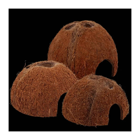 Repti Planet Coconut shell - kókuszhéj ház (S) terráriumi állatok részére