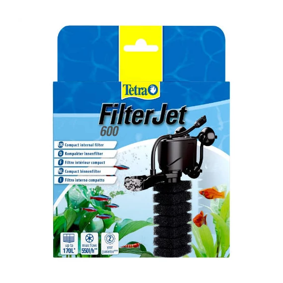 Tetra FilterJet 600 - kompakt belső szűrő (170l) 550l/h