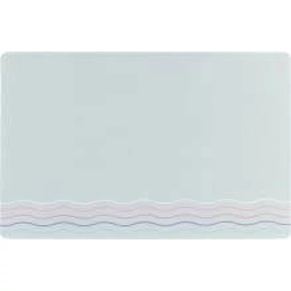 KT24: Trixie Place Mat - Műanyag tálalátét (szürke,hullám mintával) tálakhoz (44x28cm)