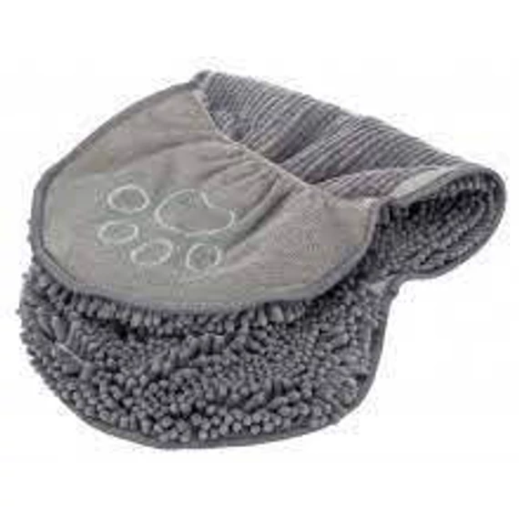 KT25.Trixie Towel for Drying - mikroszálas törülköző (szürke) kutyák részére (78x32cm)