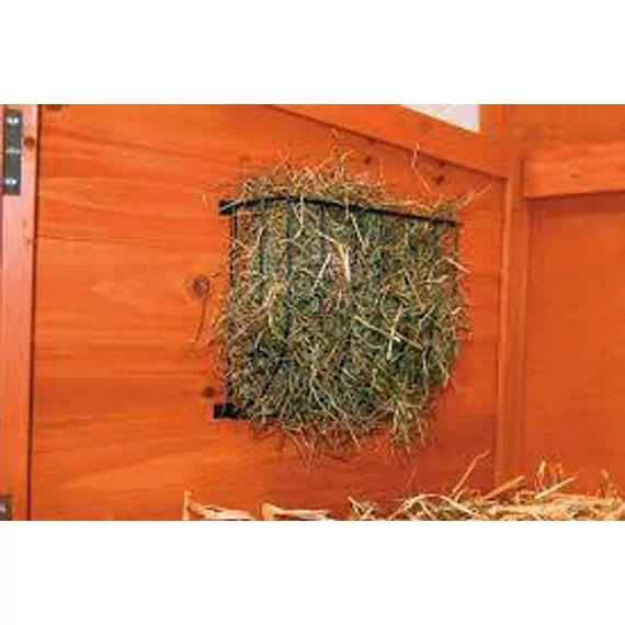 Trixie Screw-On Hay Manger - szénatartó rács - (csavarozható, tetővel)ketrecbe, kifutóba  (22x16x6) fekete
