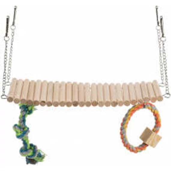 KT24:Trixie Suspension Bridge - játék (függőhíd) egerek és hörcsögök részére (30x17x9cm)