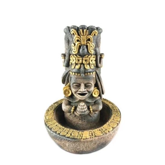 Exo-Terra Aztec Sacred Maize Waterfall - vízesés (Azték figura) terráriumokba (18x25cm/400ml)