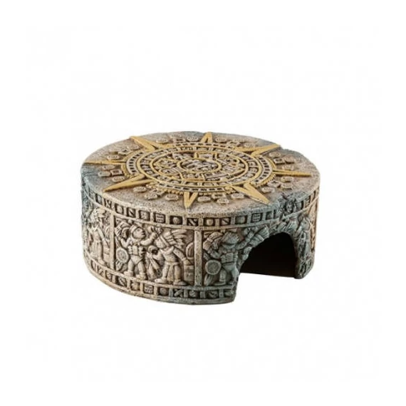 Hagen Exo Terra Aztec Cave - bújó (Azték mintás) terráriumba (S) Ø13cmx4,5cm