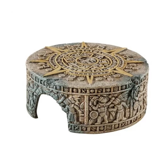 Hagen Exo Terra Aztec Cave - bújó (Azték mintás) terráriumba (S) Ø18cmx7,5cm