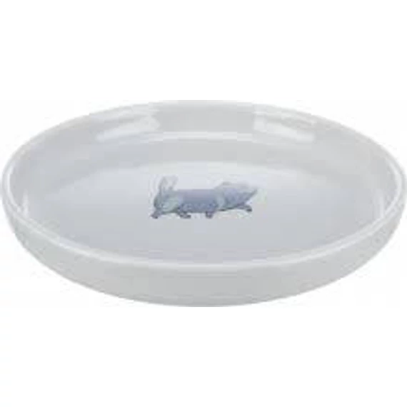 KT25.Trixie Ceramic Bowl - kerámia tál (szürke) macskák részére (0,6l /Ø23cm)