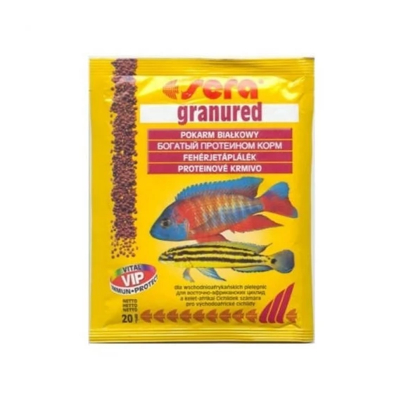Sera Granured - granulátum táplálék díszahalak számára (20g)
