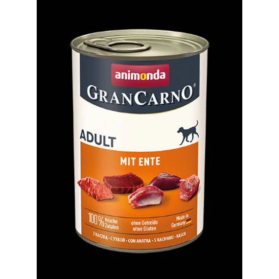Animonda GranCarno Adult (kacsa) konzerv - Felnőtt kutyák részére (400g)