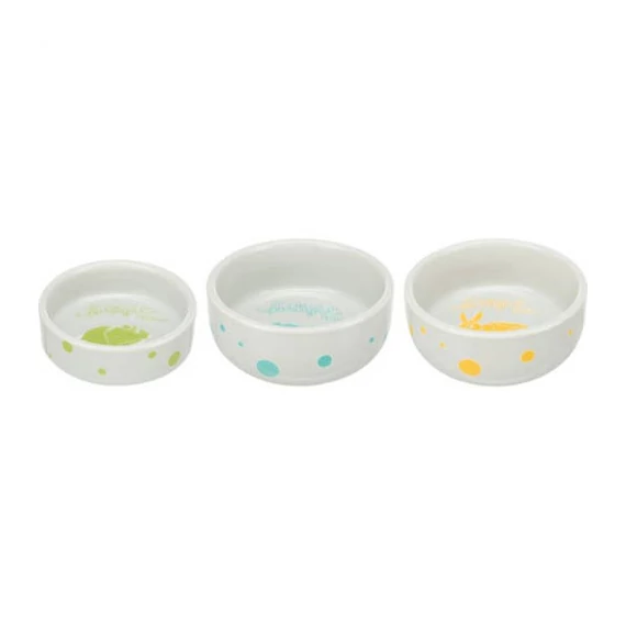 Trixie Ceramic Bowl - kerámia tál (színes) rágcsálók részére (90ml /Ø8cm)