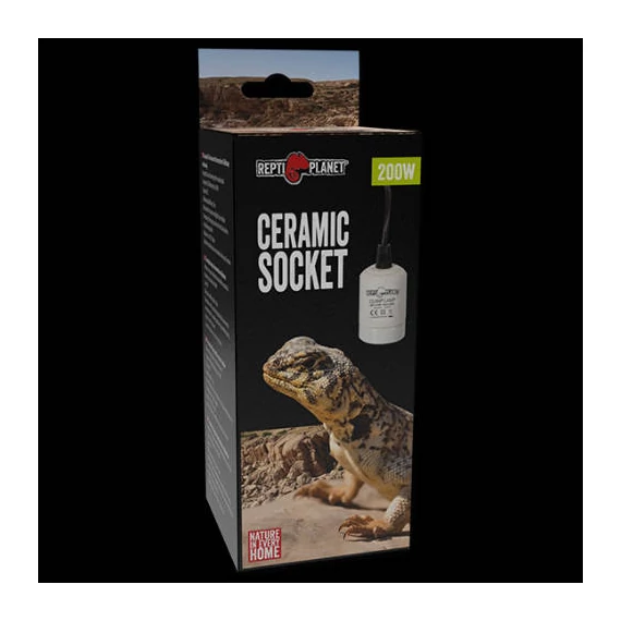 Repti Planet ceramic socket - kerámia foglalat - terráriumokhoz (200w)