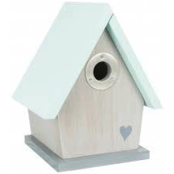 Trixie Nesting Box - fészkelő odú (fehér) vadmadarak részére (Ø3.2cm), 20x26x17cm