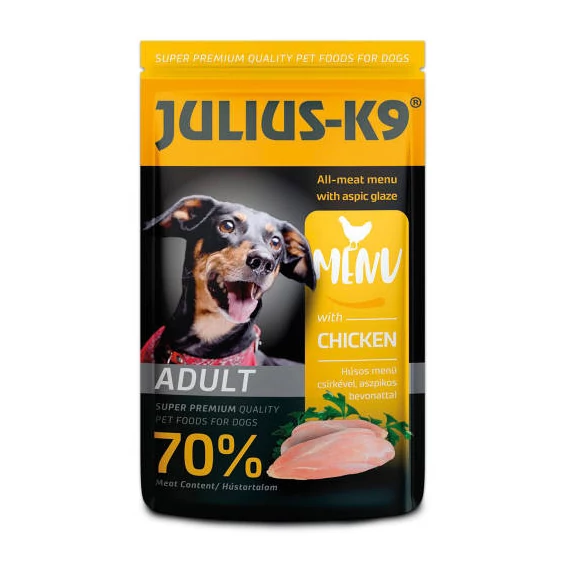 Julius-K9 Dog Adult Chicken - nedveseledel (csirke) felnőtt kutyák részére (125g)