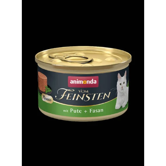 Animonda Vom Feinsten - nedvestáp (pulykával és fácánnal) macskák részére (85g)