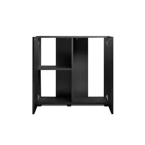 AquaEl OPTISET 125 Black - univerzális akvárium szekrény (fekete) 81x36x80cm