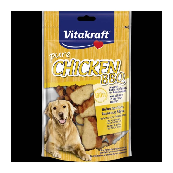 Vitakraft Chicken BBQ - jutalomfalat (BBQ csirke) kutyák részére (80g)