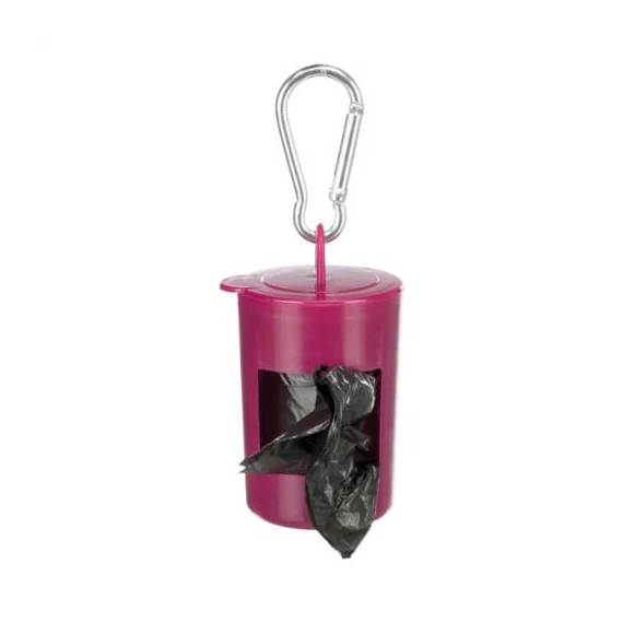 Trixie Dog Dirt Bag Dispenser - tartó (műanyag, több féle színben) kutyaürülék zacskókhoz (20db zacskó)