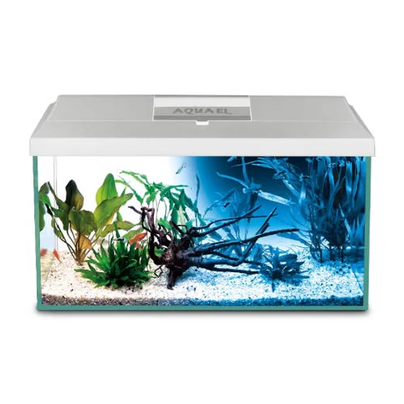 AquaEl Leddy Day&Night 60 white - akvárium szett (fehér) 54l/60x30x30cm