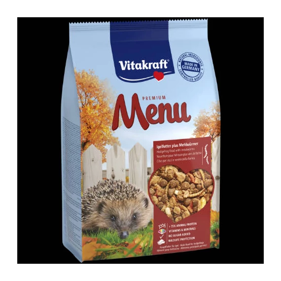 Vitakraft Premium Menu - teljes értékű eledel sünök részére (600g)