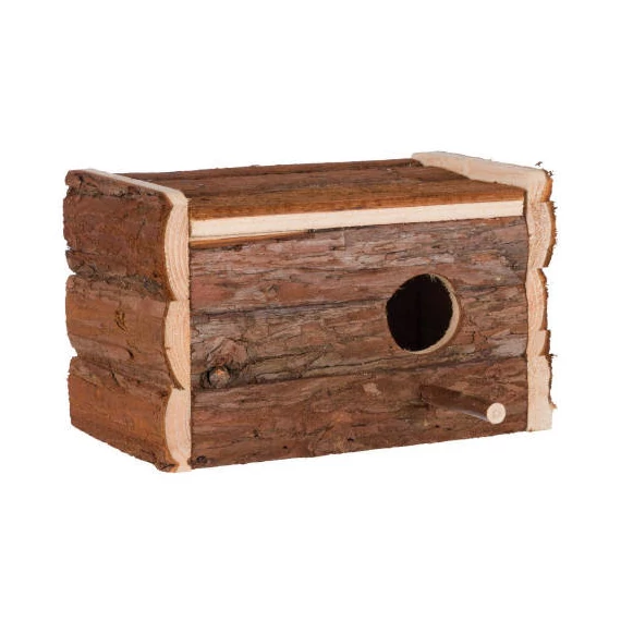 Trixie Natural Box - Fészkelő doboz hullámos papagájok részére  (21x13x12cm)