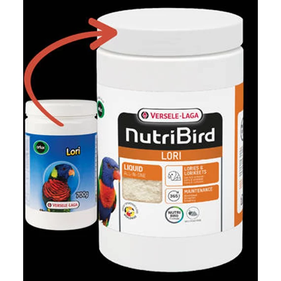 Versele-Laga Nutribird Lori - Teljesértékű eleség lóri papagájok részére (700g)